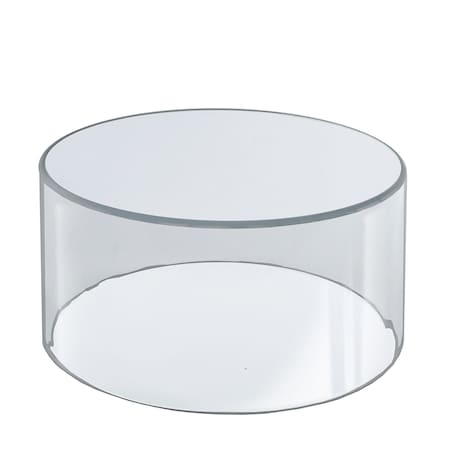 Azar Displays 10"W x 6"H Clear Acrylic Cylinder 556905